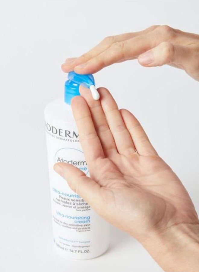 Bioderma Atoderm Ultra Nourishing Cream - Packaging May Vary White 500ml - Image 2