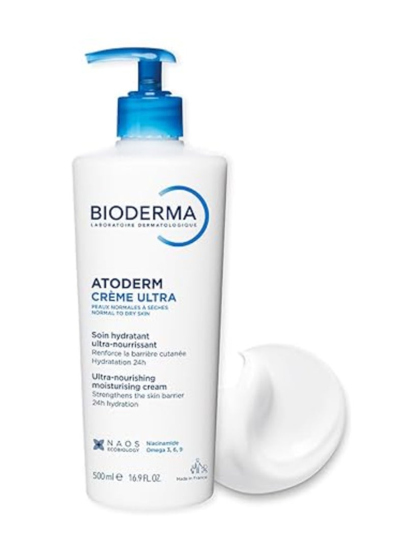 Bioderma Atoderm Ultra Nourishing Cream - Packaging May Vary White 500ml - Image 3