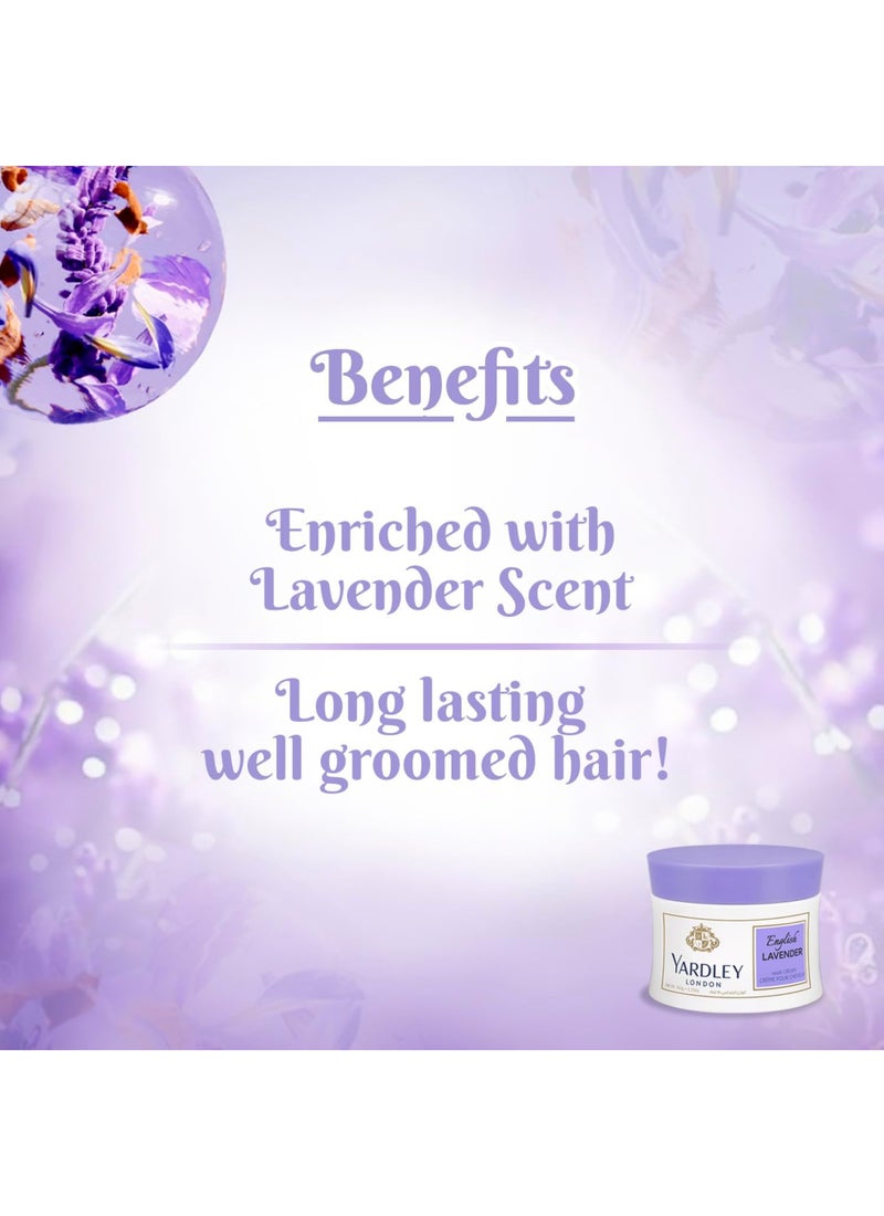 ياردلي كريم الشعر لندن باللافندر الإنجليزي 150جرام - Image 5