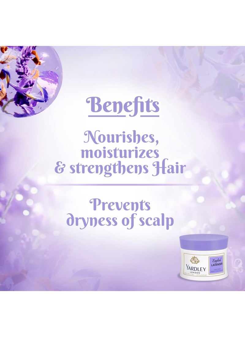 ياردلي كريم الشعر لندن باللافندر الإنجليزي 150جرام - Image 4