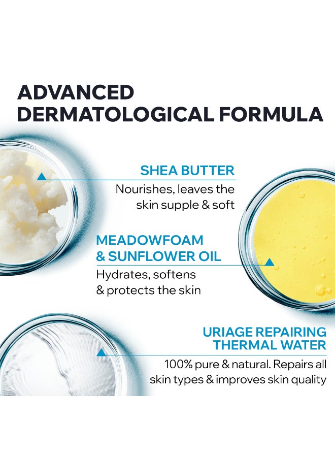 Uriage Moisturising Dermatological Cleansing Cream Alpine Thermal Water | For Dry Sensitive And Fragile Skin 200ml - Image 4