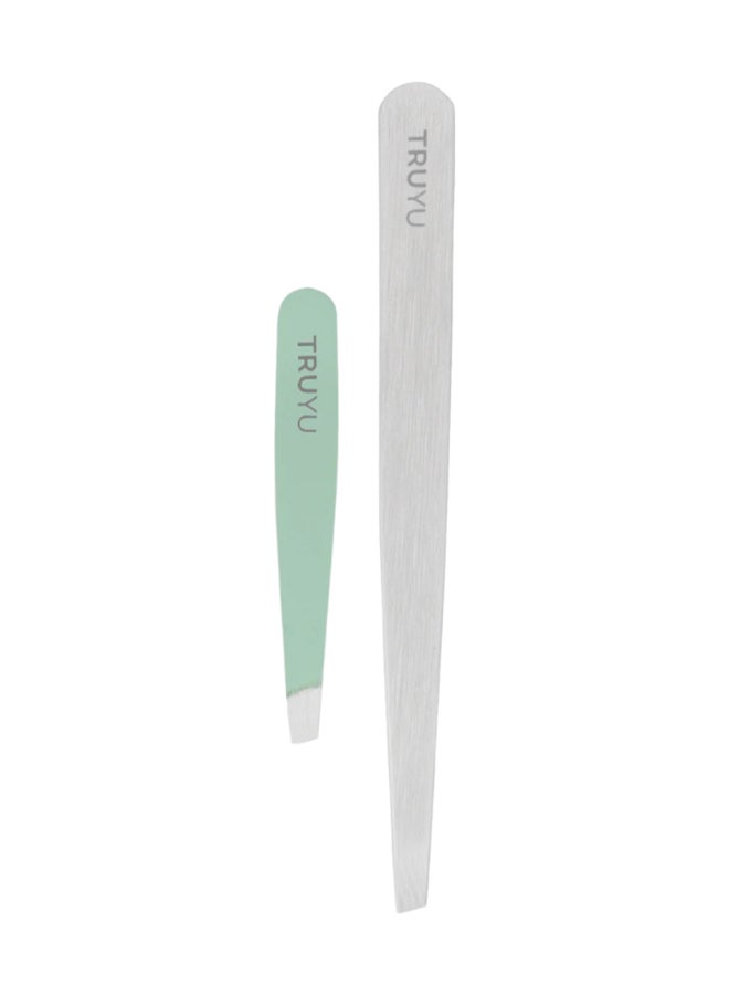 QVS Slant Tip Tweezer Multicolor  - Image 2