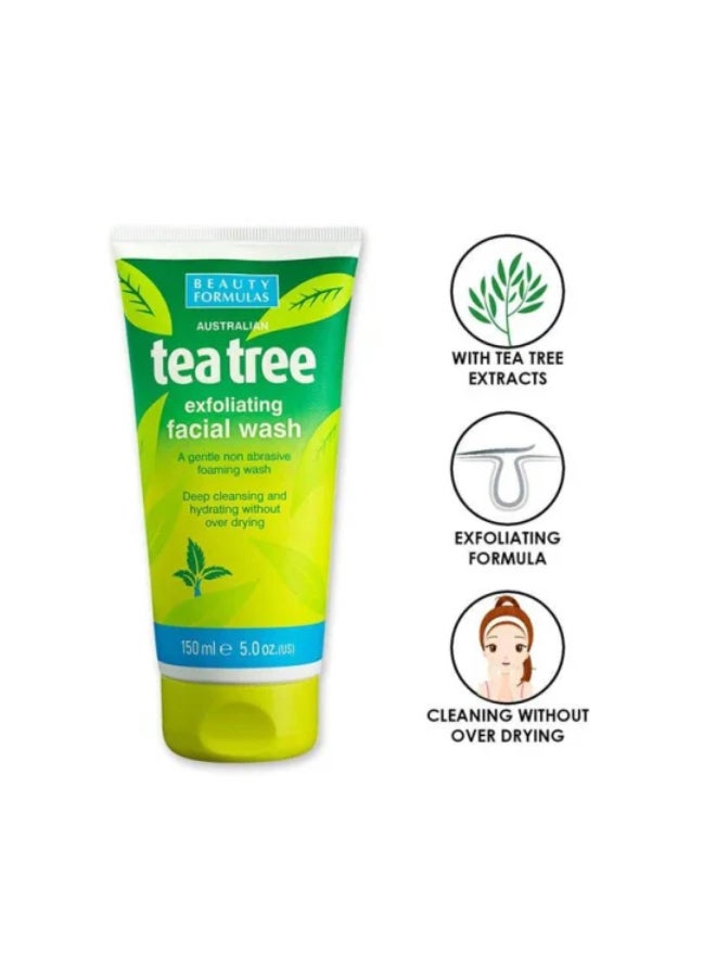 BEAUTY FORMULAS Exfoliating Facial Wash 150ml - Image 3