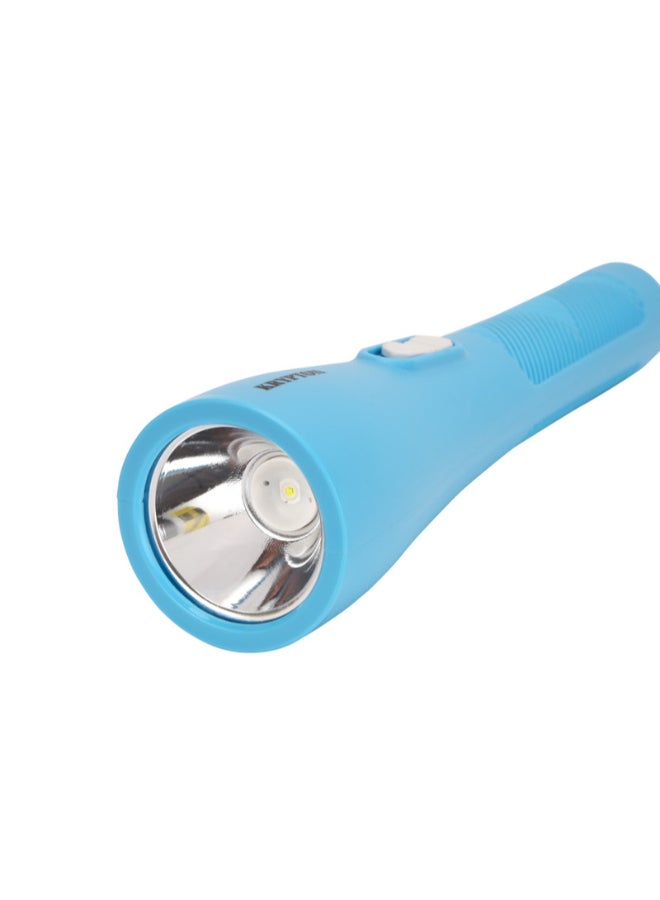 KRYPTON - Rechargeable LED Flashlight, High Power LED, 18 Hours Working Time, Type C Charging, 1200 mAh Lithium Battery Blue - Image 1