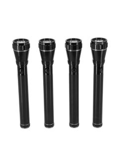 KRYPTON 4-In-1 Waterproof Flash Light For Camping Hiking Trekking Black  - Image 1