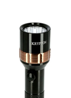 كريبتون مصباح LED قابل للشحن من أجل التخييم والرحلات الخارجية طراز KNFL5120 أسود/نحاسي  - Image 4