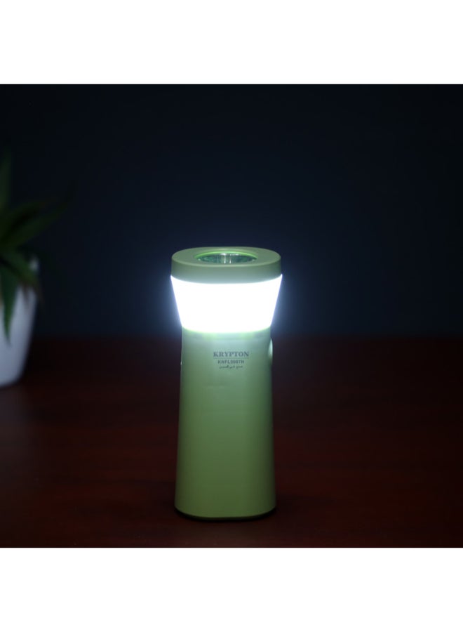 KRYPTON - Rechargeable LED Torch, Lithium Battery, High Bright LED, 6 Hours Working, Type C Charging, 3-4 Hours Charging Time Pista Green 14x6x4cm - Image 1
