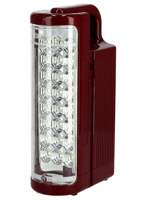 KRYPTON Portable Emergency Lantern | Rechargeable with 24 Ultra-Bright LEDs | 150 Hours Battery Life | Light Dimmer & Safety Features Maroon - Image 1