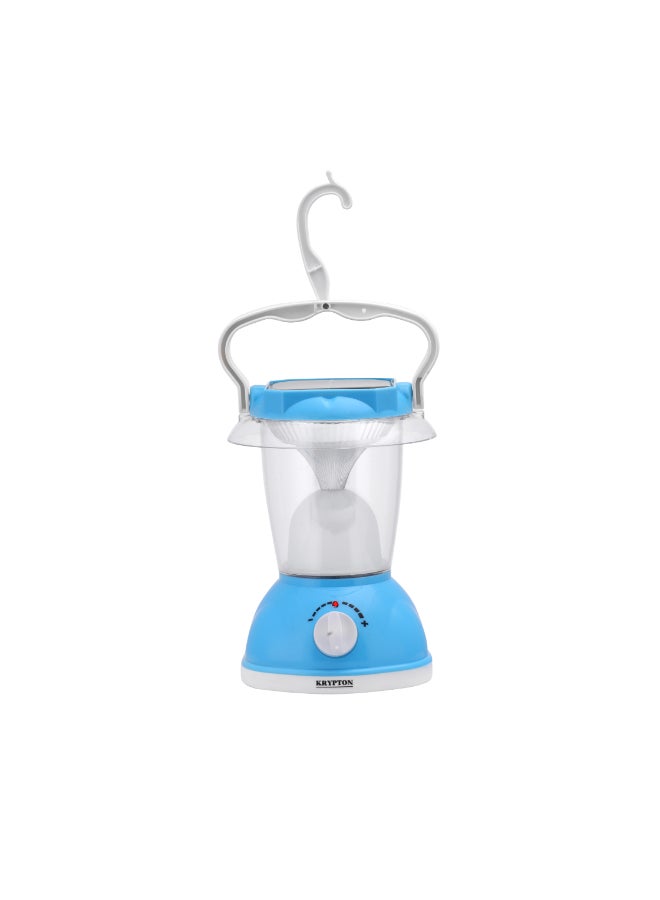 KRYPTON - Rechargeable LED Emergency Light With Light Dimmer Function White/Blue 17x10x12cm - Image 1