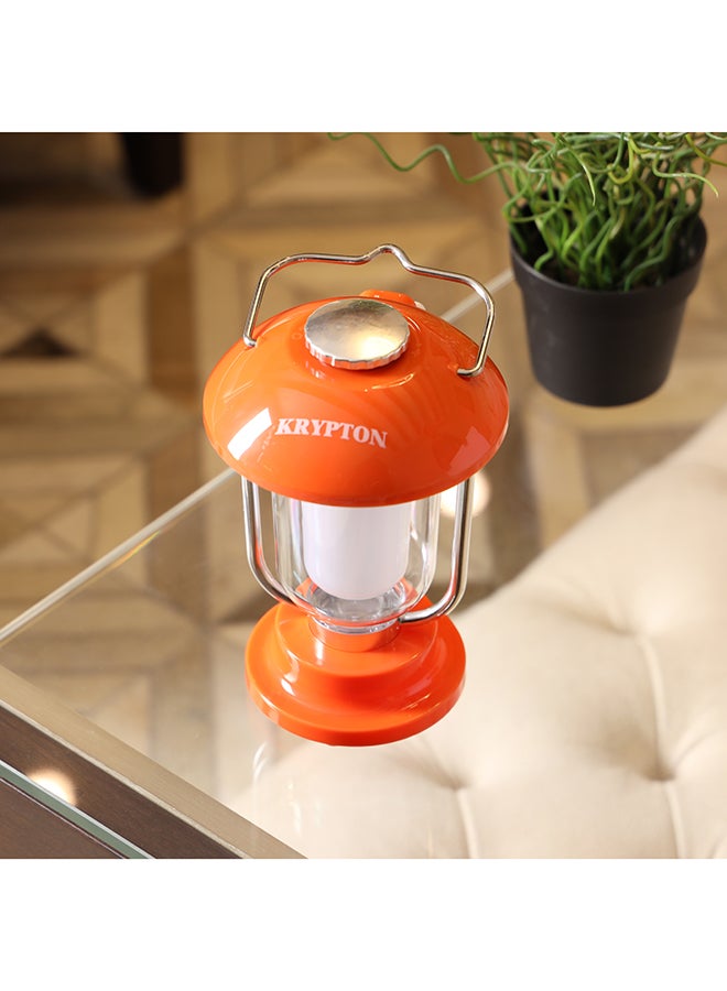 KRYPTON Krypton Rechargeable Emergency Lantern  Energy Efficient Design with Light Dimming Switch, 2 Modes | Compact, Portable and Light-Weight Design/ Perfect for Indoor and Outdoor Use, Camping, Hiking, Walk | KNE5056 Blue/White  - Image 5