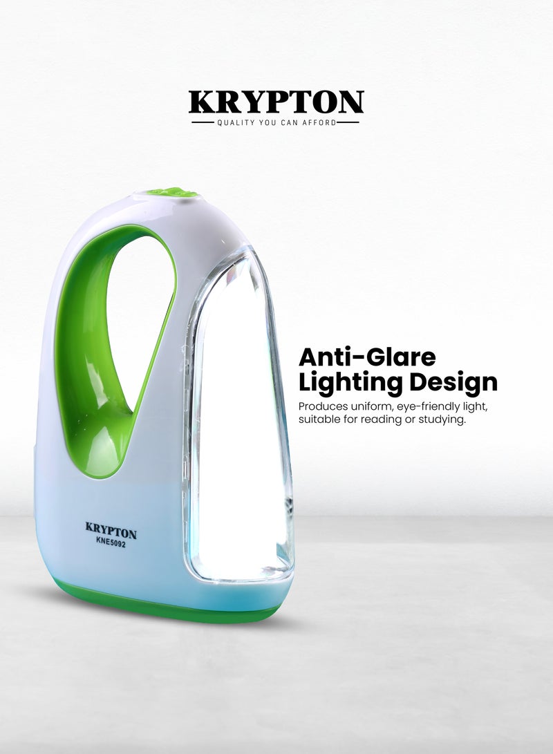 KRYPTON Portable Rechargeable Emergency Lantern with 31 High-Power LEDs, 10-Hour Runtime, Anti-Glare Light, Easy Carry Handle – Ideal for Camping & Power Outages - Image 4