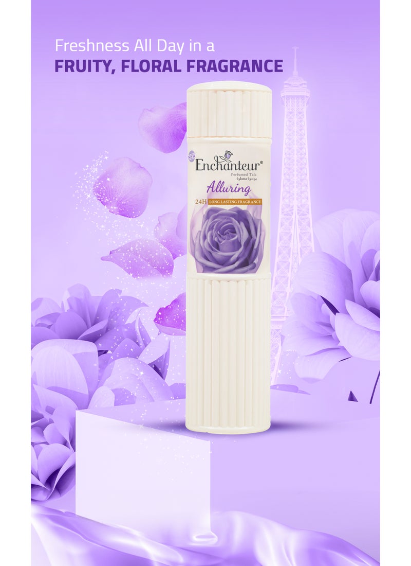 Enchanteur Alluring Perfumed Talc 250grams - Image 4