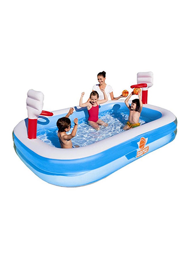 Bestway Basketball Play Pool 251x168x102cm 251x168x102cm  - Image 2