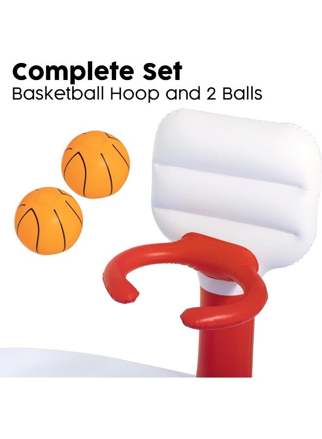 Bestway Basketball Inflatable Play Pool 251x168x102cm  - Image 4