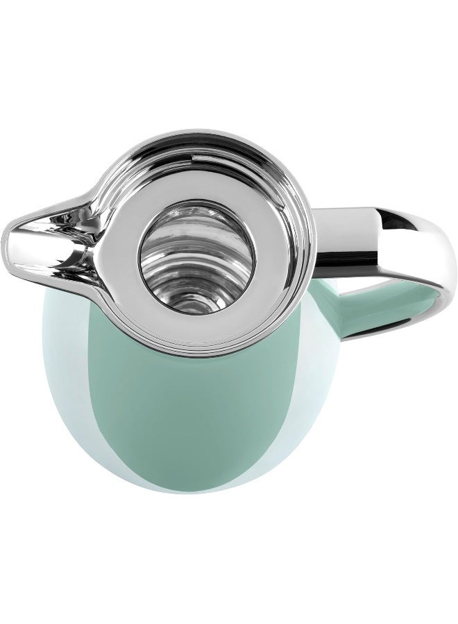 Emsa 1 L Campo Flask Quick Tip -Metal ABS Plastic, 1 Liter, Pastel Mint Pastel Mint/Silver - Image 4