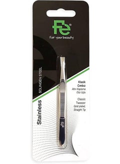 Tweezers with Case Silver