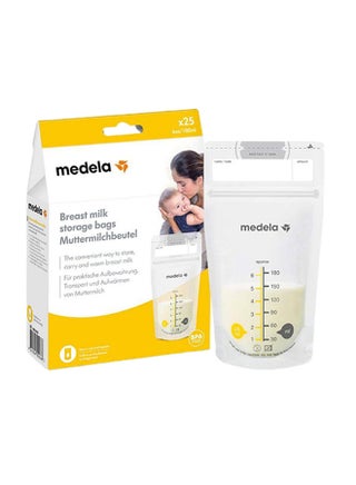 Breastmilk Storage Bags, Ready To Use Breast Milk Storing Bags For Breastfeeding, Self Standing Bag, Space Saving Flat Profile, 25 Count (Pack of 1) - pnsku/N25691968A/45/_/1734417412/612f6689-0122-43ca-b243-2c6ad28f4b5f