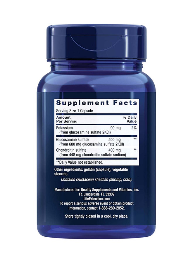 Life Extension Glucosamine/Chondroitin, 90 Capsules - Image 2