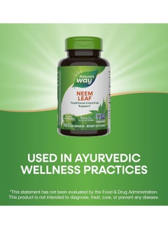 Nature's Way Neem Leaf Traditional Intestinal Support* 950mg - 100 Vegan Capsules Packaging may vary  - Image 5