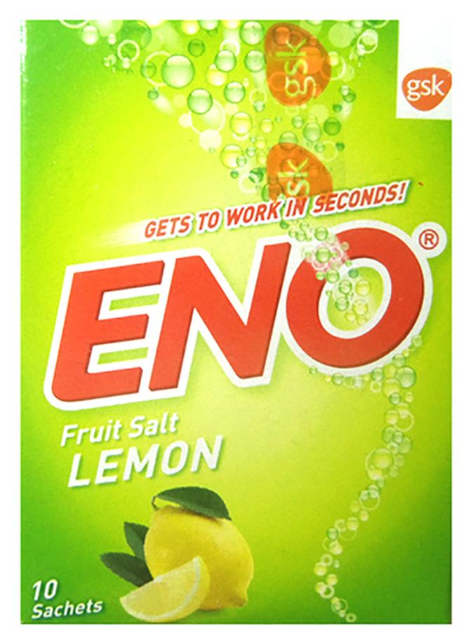 Eno Fruit Salt Lemon 10 Sachets x 5g