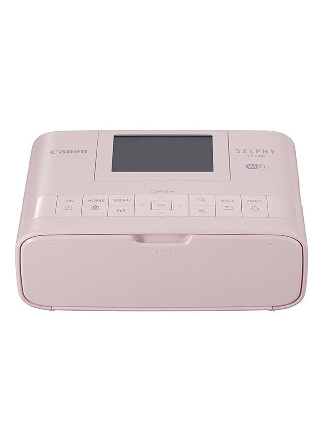 Canon SELPHY CP1300 Compact  Photo Printer Pink  - Image 2