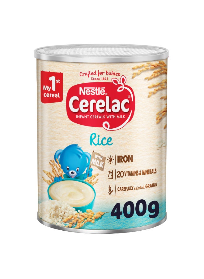 Cerelac - Infant Cereals With Iron And Rice 400grams - Image 1