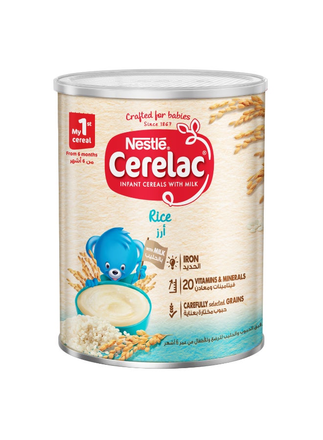 Cerelac - Infant Cereals With Iron And Rice 400grams - Image 1