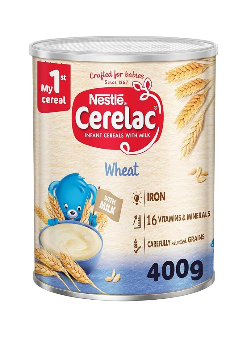 Cerelac Wheat With Milk Cereal 400g - Image 1