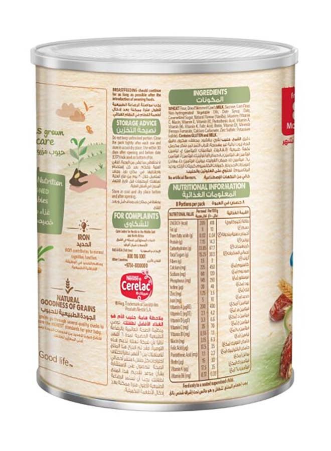 Cerelac - Nestle  Wheat And Date Pieces Baby Cereal Food 400grams - Image 1
