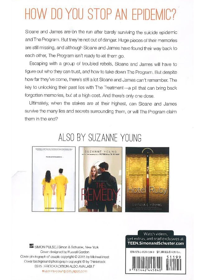 The Treatment Paperback English by Suzanne Young - 21-Feb-19 - Image 2