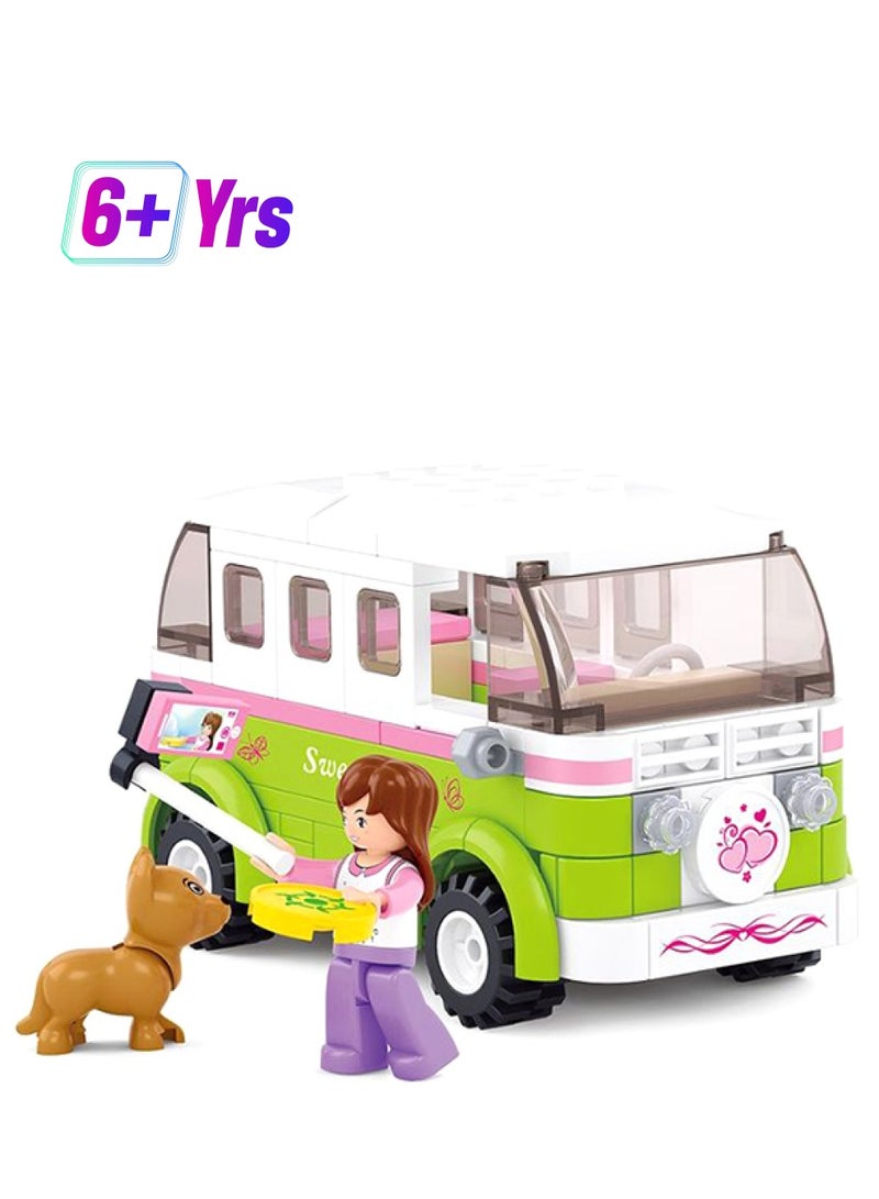 مكعبات سلوبان لبناء عربة التنزه مكونة من 158 قطعة ‎M38-B0523 158 أكبر من 6 سنوات - Image 1
