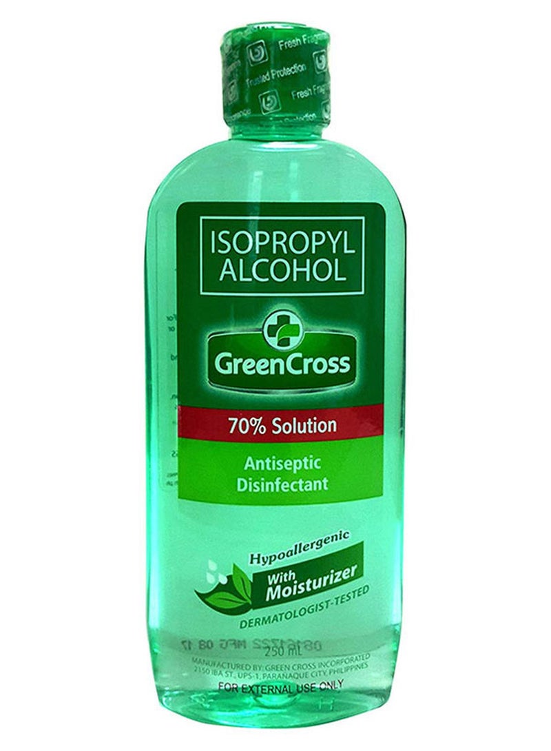 Green Cross Isopropyl Alcohol Disinfectant With Moisturizer 250ml - Image 1