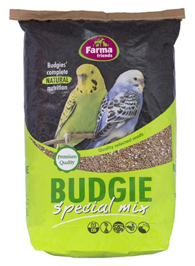 خليط من الحبوب لطائر البادجي 20كيلوجرام