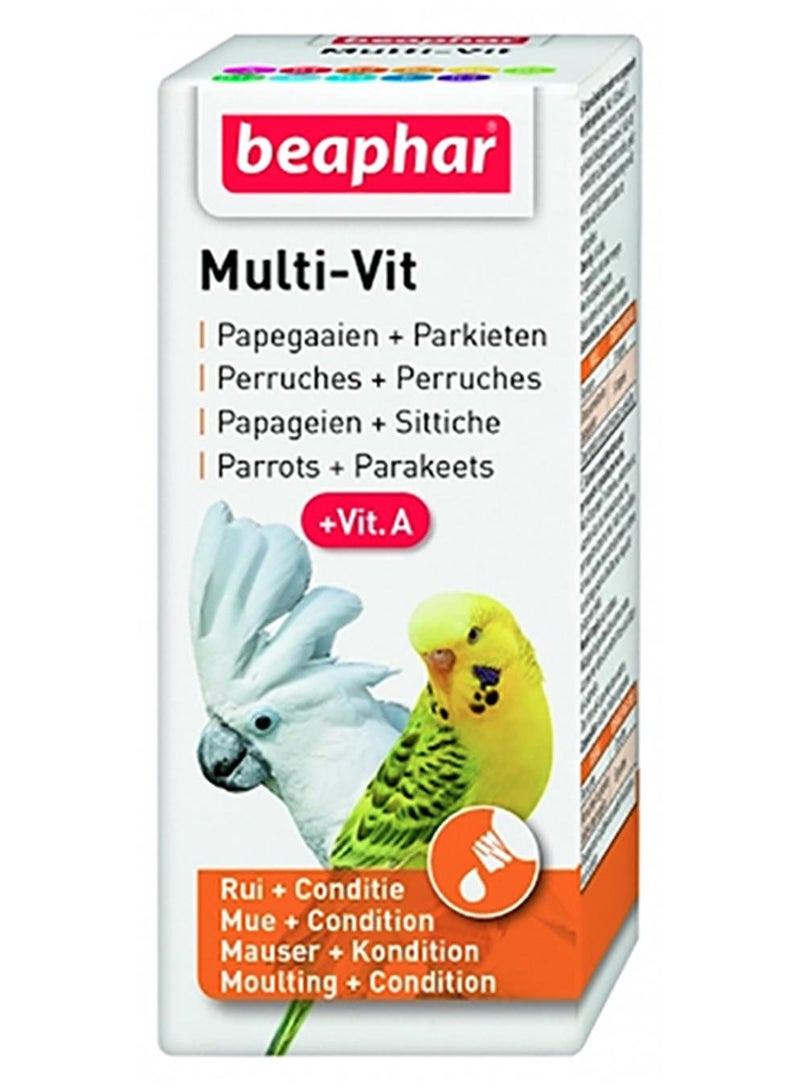 beaphar Multivit Parrots White 20ml