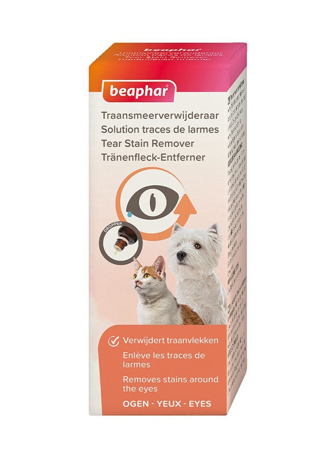beaphar Tear Stain Remover Dog And Cat White 50ml 
