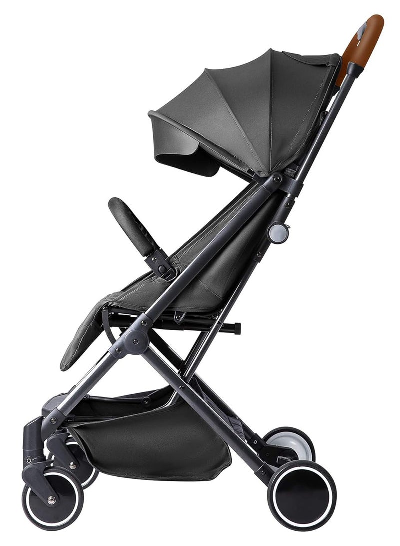 Travel Lite Stroller SLD Extra Wide Seat And Single Hand Fold - Black - pnsku/N26027741A/45/_/1707303572/00e80744-97c5-4b4d-9bb5-4542e65c0725