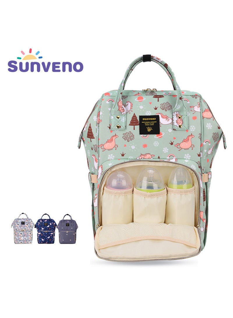 Diaper Bag With USB - Green Dream Sky - pnsku/N26027745A/45/_/1706170073/d05c2a5d-22a2-4764-b2ca-75c70c7d980d