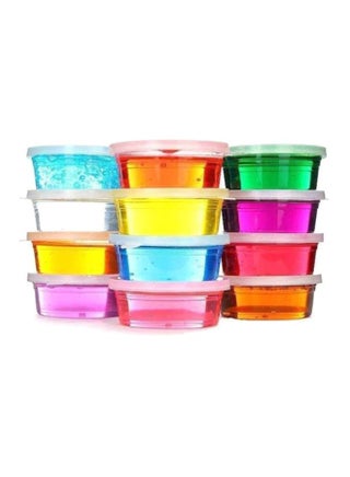 12-Piece Realistic And Entertaining Slimey Slime Putty Clay Gel Play Set - view 2