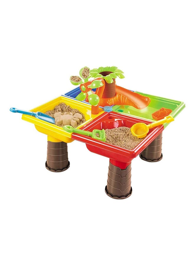 Beauenty Sand Playing Toy Set Unique Shape Design, Portable Durable For Children 18x14x18inch - Image 2