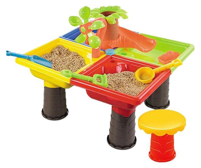 Beauenty Sand Playing Toy Set Unique Shape Design, Portable Durable For Children 18x14x18inch - Image 1