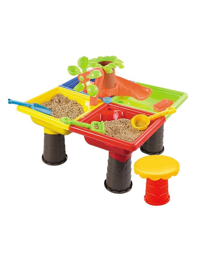 Beauenty Sand Playing Toy Set Unique Shape Design, Portable Durable For Children 18x14x18inch - Image 1