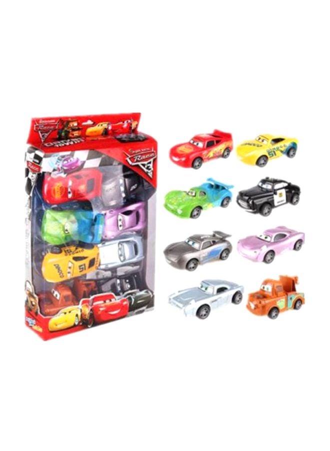 Beauenty 8-Piece Lightning Mcqueen Car Toy Set - Image 1
