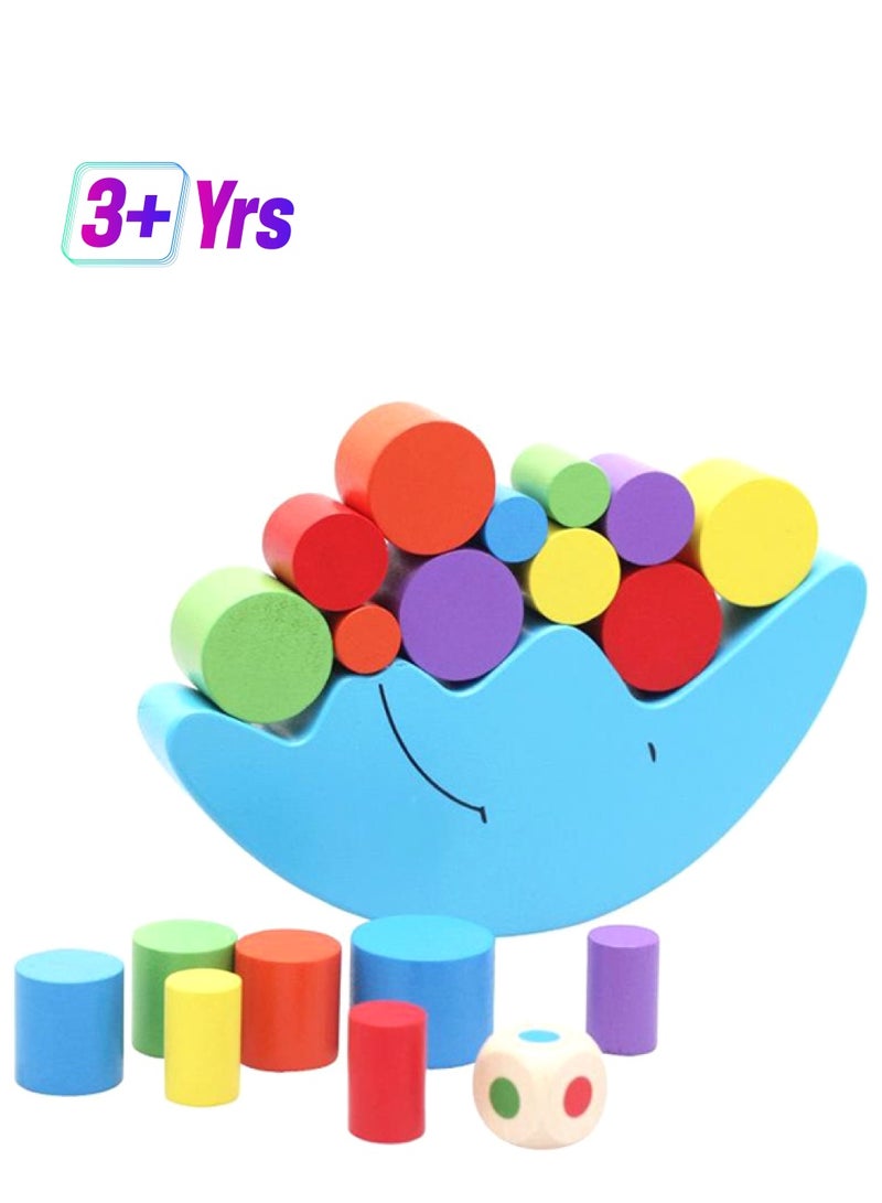 Wooden Moon Balancing Stacking Block Set 19