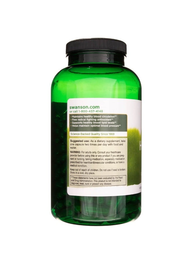 SWANSON Hawthorn Berry 565 mg - 250 Capsules Packaging May Vary - Image 3