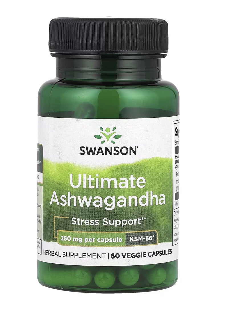 SWANSON Ultimate Ashwagandha - 60 Capsules