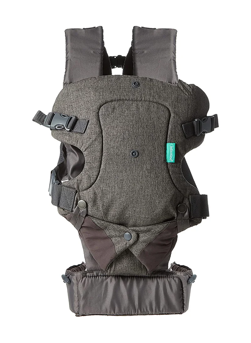 infantino 4-In-1 Flip Advanced Convertible Baby Carrier, Grey, Can Carry (3.6-14.5 Kgs)