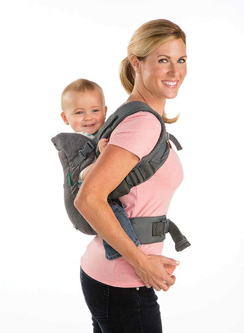 infantino - 4-In-1 Flip Advanced Convertible Baby Carrier, Grey, 8 Kg To 36 Kg - Image 1