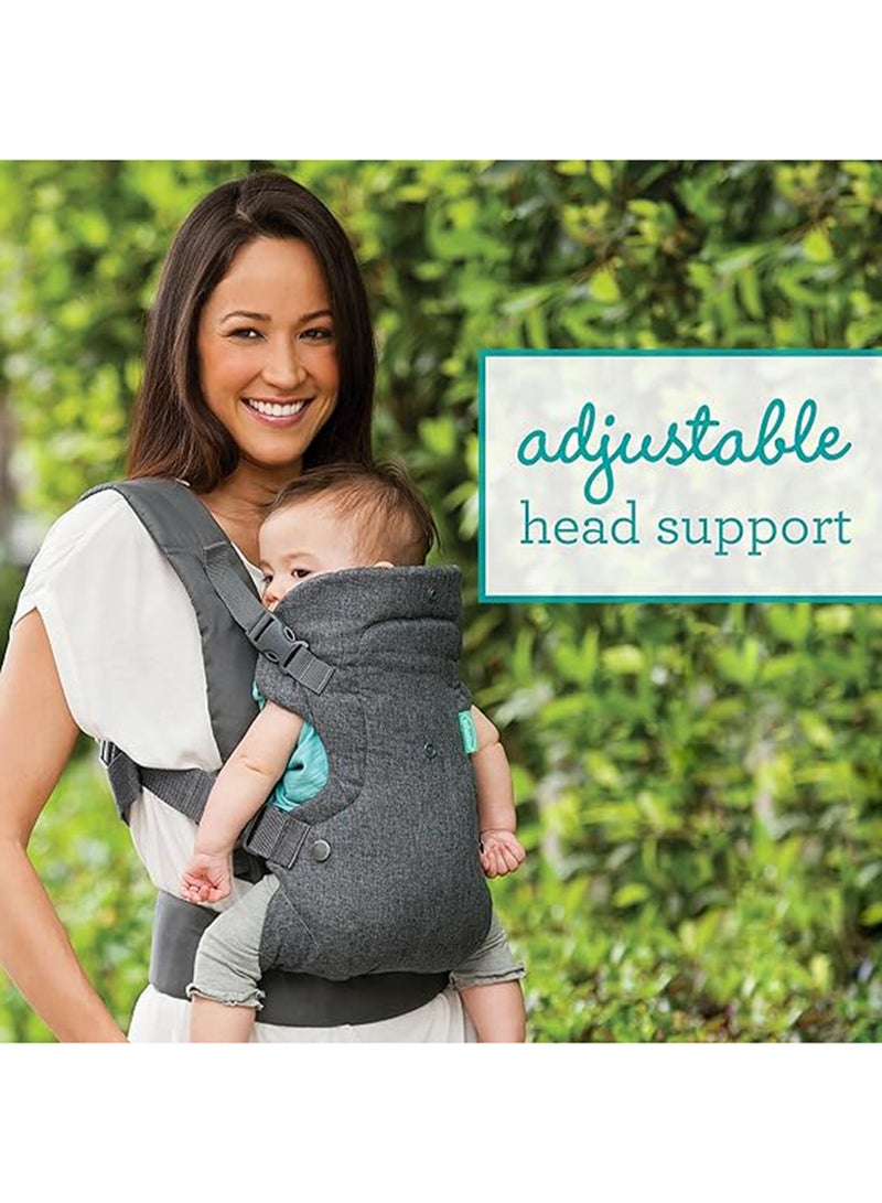 infantino - 4-In-1 Flip Advanced Convertible Baby Carrier, Grey, 8 Kg To 36 Kg - Image 1