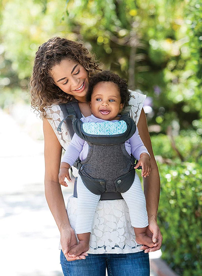 infantino - 4-In-1 Flip Advanced Convertible Baby Carrier, Grey, 8 Kg To 36 Kg - Image 1