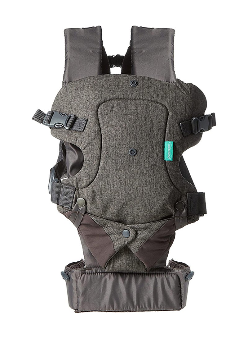 infantino 4-In-1 Flip Advanced Convertible Baby Carrier, Grey, Can Carry (3.6-14.5 Kgs) - Image 4